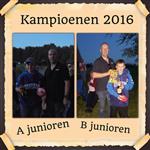  Junioren Kampioenen 2016